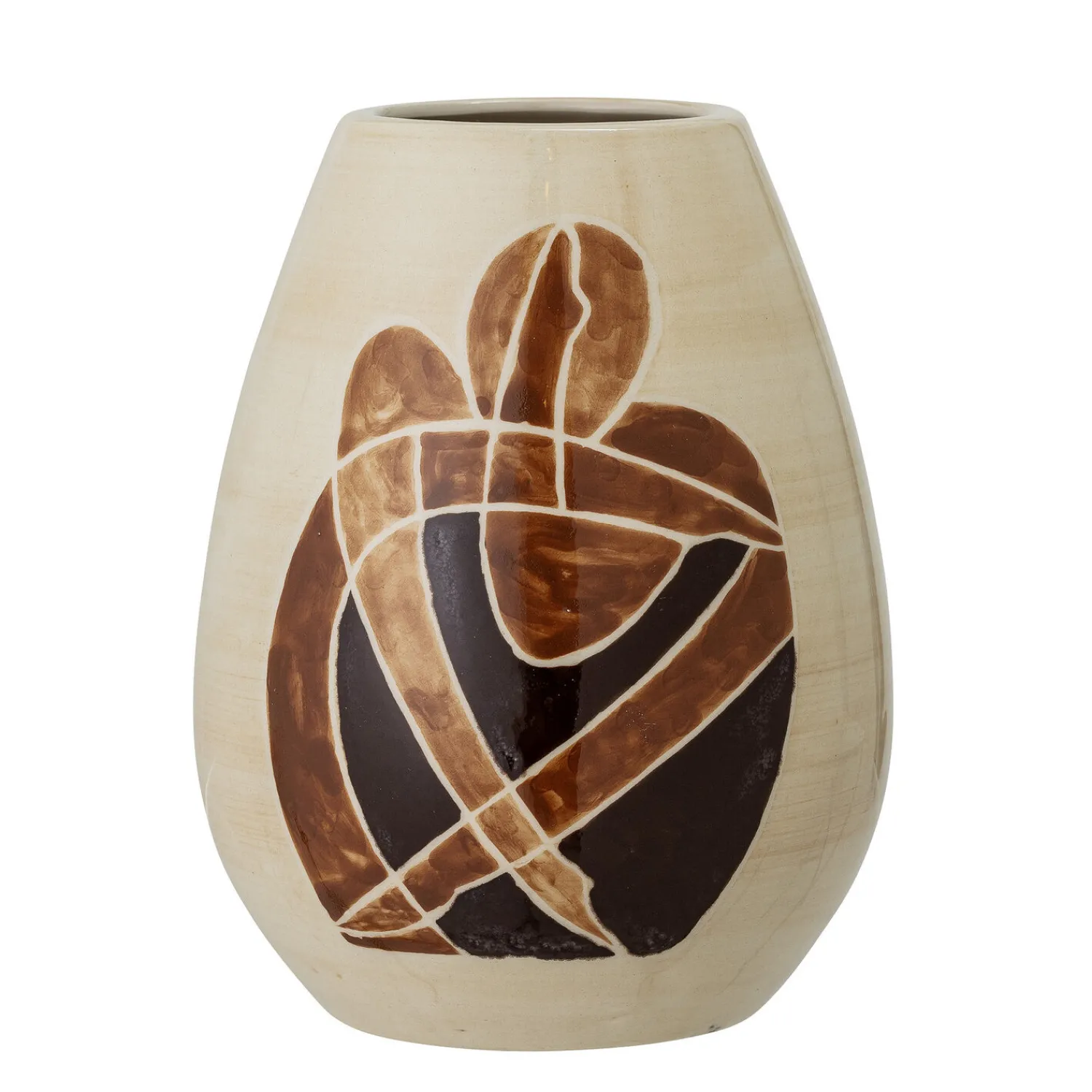 Best Bloomingville - Jona Vase, Brun, Stentøj