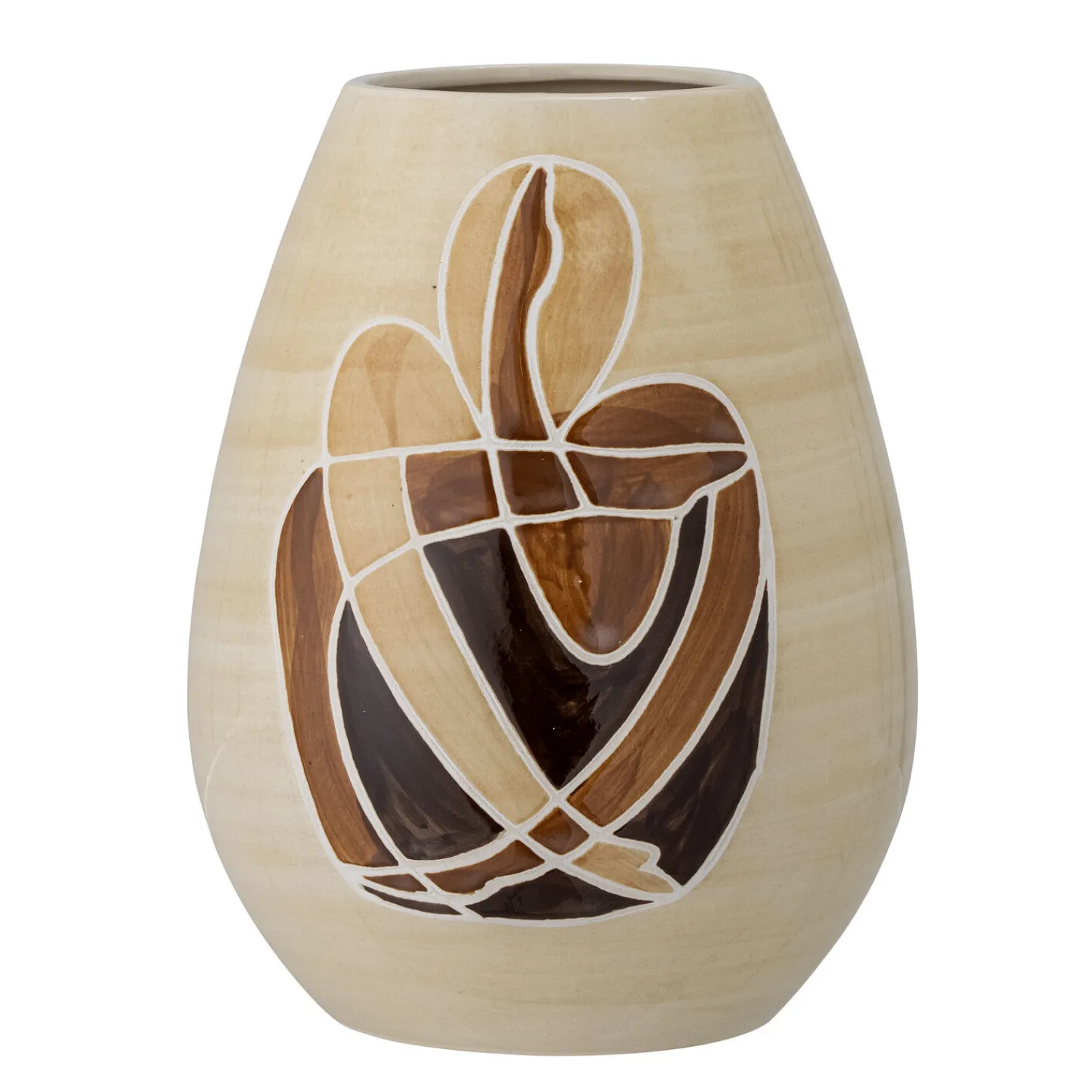 Best Bloomingville - Jona Vase, Brun, Stentøj