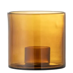 Online Bloomingville - Kahlah Lysestage, Brun, Genanvendt Glas