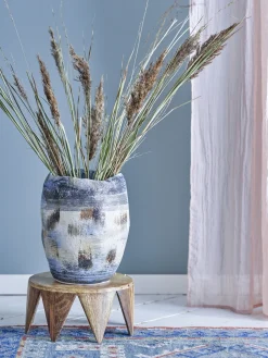 Sale Bloomingville - Nienna Vase, Blå, Stentøj