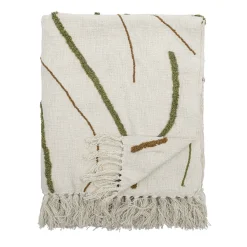 Online Bloomingville - Osasio Plaid, Grøn, Bomuld