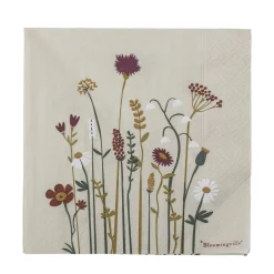 Outlet Bloomingville - Paige Serviet, Natur, FSC Mix, Papir, 20 styk
