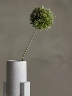 Outlet Bloomingville - Salome Vase, Hvid, Stentøj