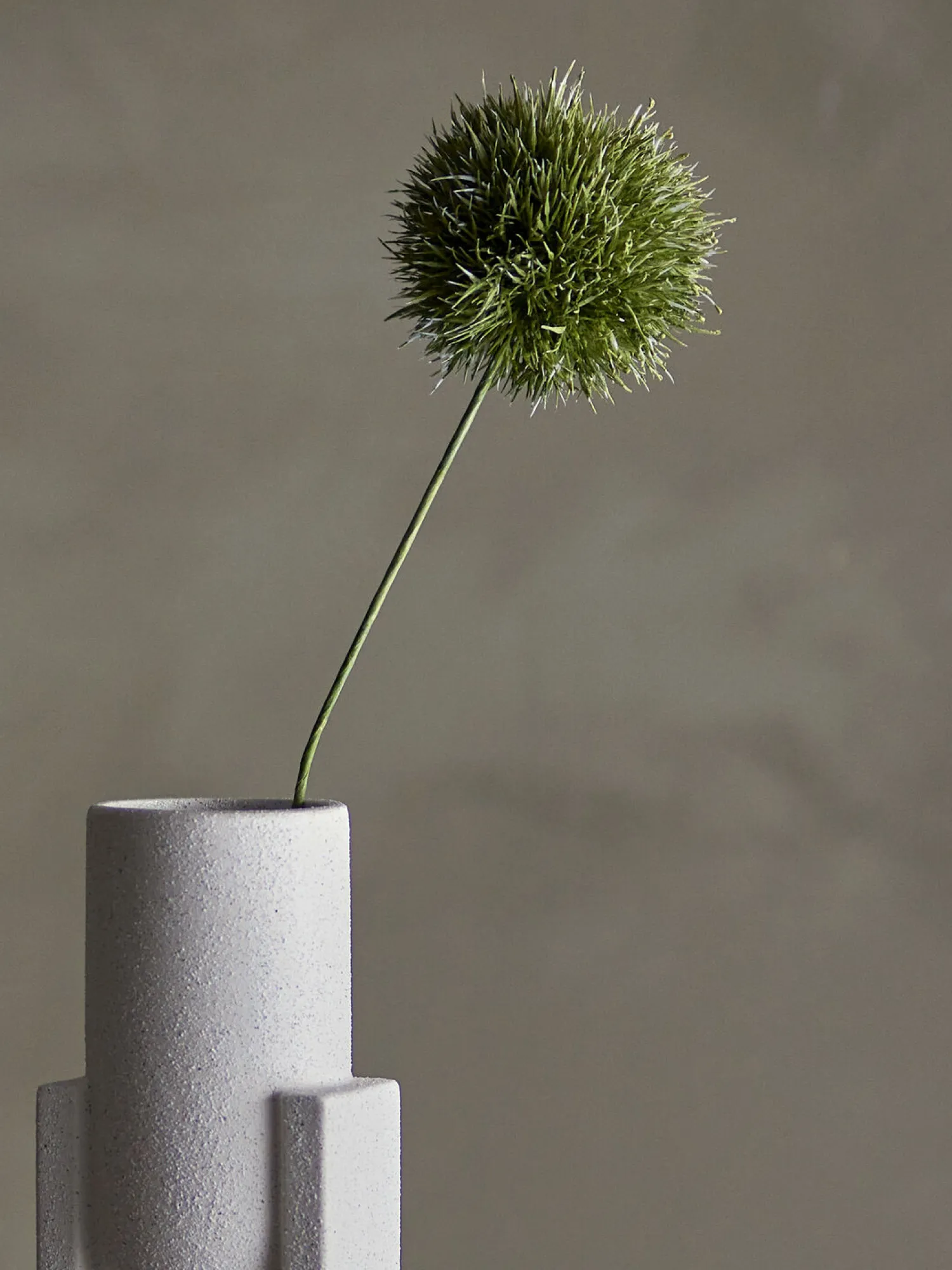 Outlet Bloomingville - Salome Vase, Hvid, Stentøj