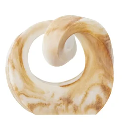 Clearance Bloomingville - Swirl Deko, Brun, Polyresin