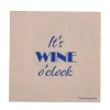 Online Bloomingville - Wine Serviet, Blå, FSC® Mix, Papir