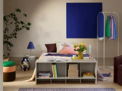 Best Broste Copenhagen - Fyrfadsstage "Agathe" - Green/Gold Brown/Blue - Sæt af 3