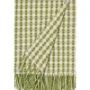 Clearance Burel Factory - Azulejo Biocolor - Plaid/tæppe - Light green and Light Grey - 180x130 cm