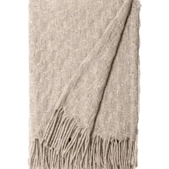 Burel Factory - Pied de Coq - Plaid/tæppe - Beige -180x130 cm