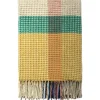 Online Burel Factory - Plaid - Waffle - Multicolor - Biogreen - 180 x 130 cm