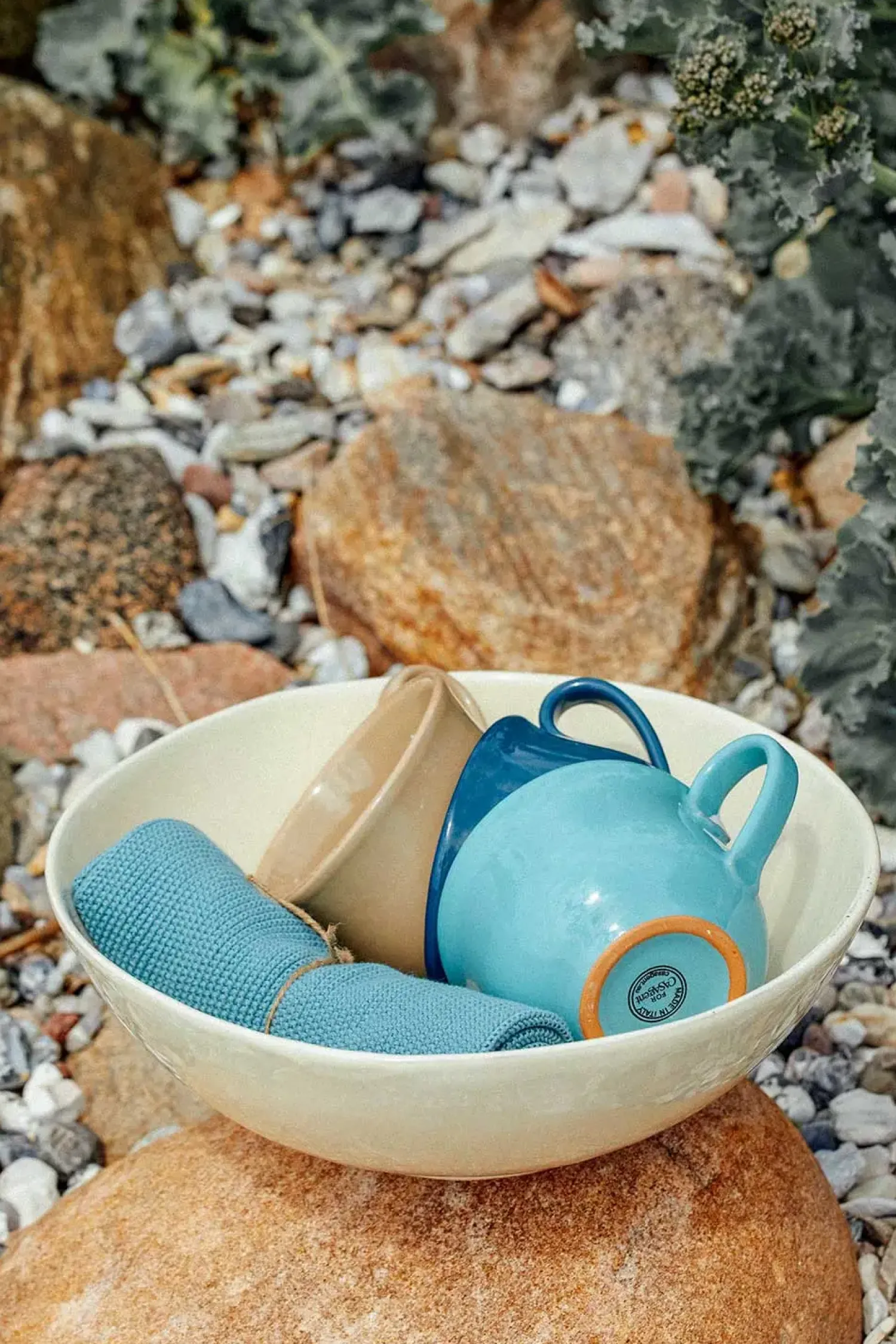 Sale CASAgent - Salatskål - Crema - Ø 32 / H 12 cm