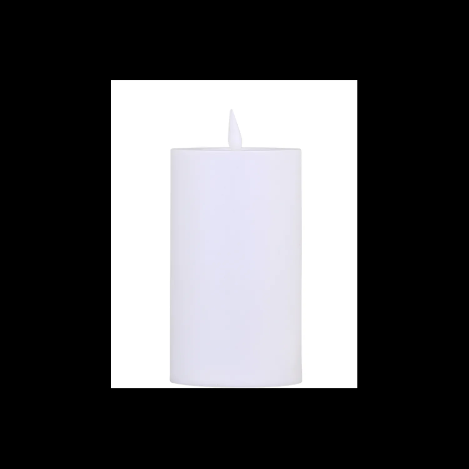 Hot Chic Antique - Bloklys LED til udendørs inkl. batteri - H30 x Ø10 cm