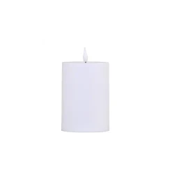 Best Chic Antique - Bloklys LED til udendørs inkl. batteri - H25 / Ø10 cm
