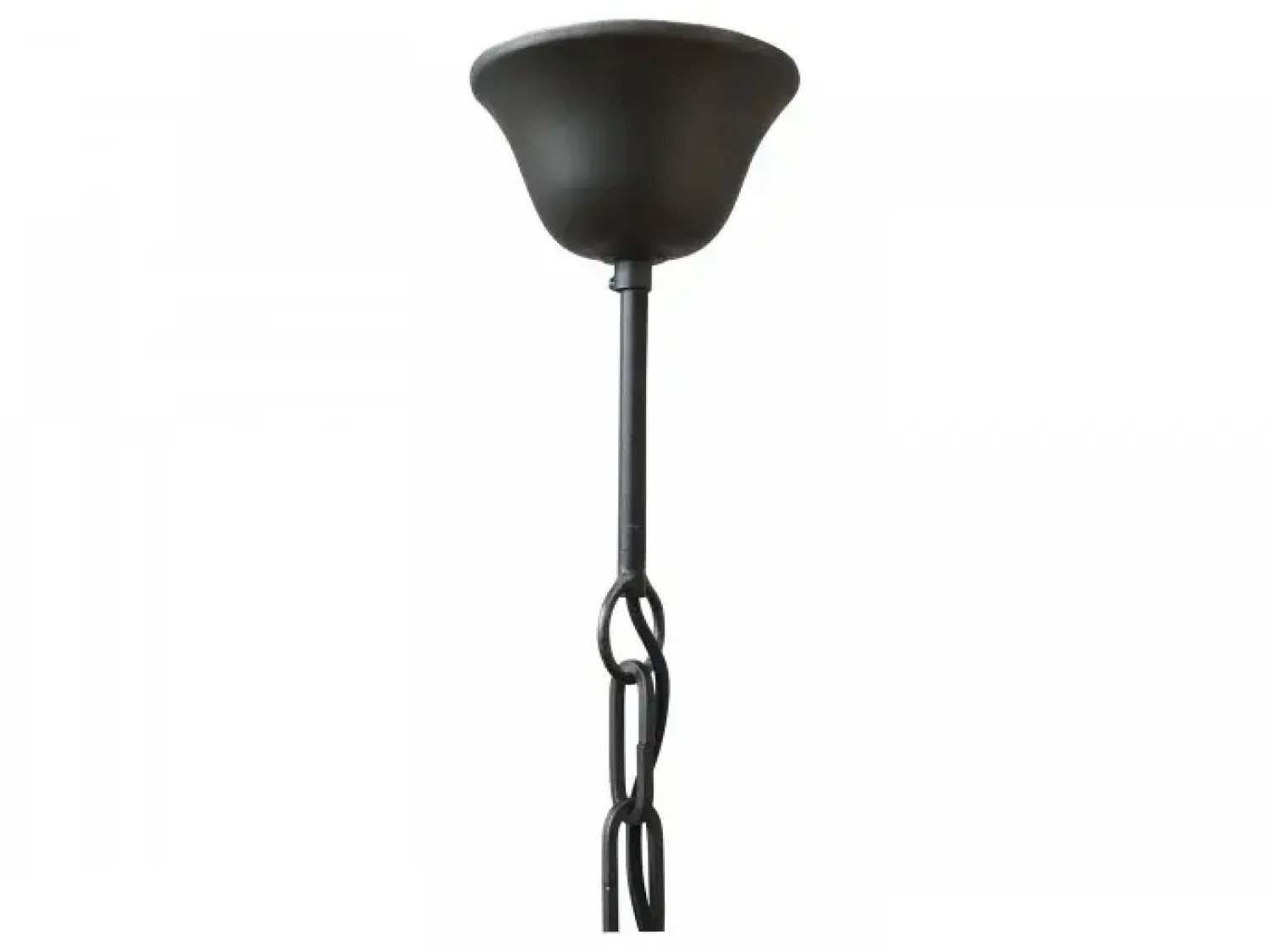 New Chic Antique - Lampe med metal dekoration - antique messing - Ø37,5