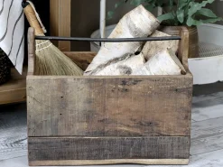 Hot Chic Antique - Opbevaringskasse med håndtag - Grimaud - Natur