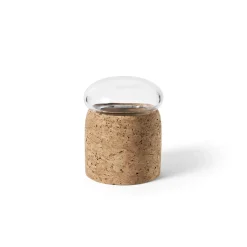 Clearance ChiCura - Boletus - korkglas - Klar - 9 cm