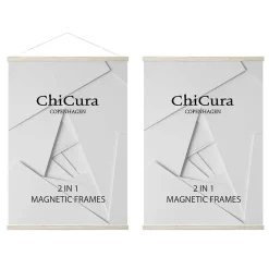 New ChiCura Copenhagen - Magnetramme - Egetræ 71 cm