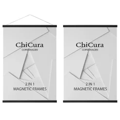 Discount ChiCura Copenhagen - Magnetramme - Sort 31 cm