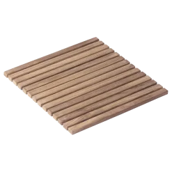 Best Cinas - Lille bademåtte 40x40cm teak