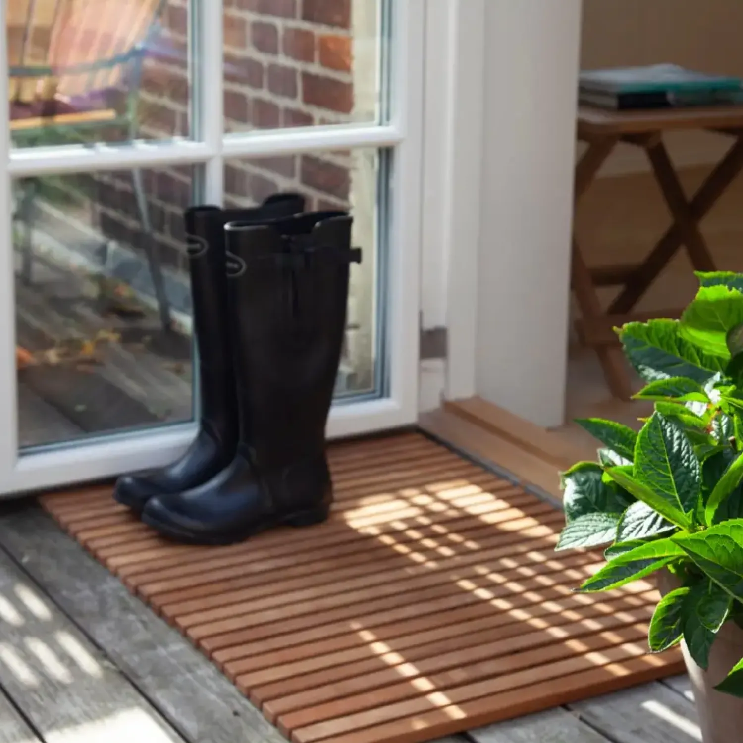 Outlet Cinas - Mellem bademåtte 40x60cm teak