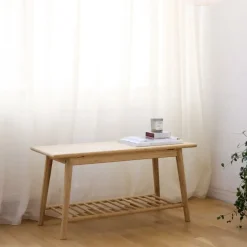 Online Cinas - Noble entrébænk 90x35cm i bambus