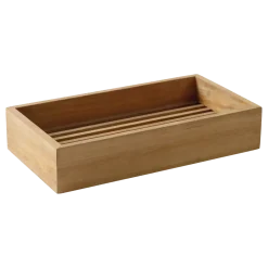 Online Cinas - Opbevaringsbakke, teak