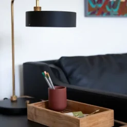 Online Cinas - Opbevaringsbakke, teak