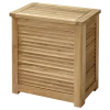 Sale Cinas - Opbevaringsboks m. jalousi, stor, teak