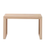 New Cinas - Rib 2-pers bænk 73x35x43cm bambus