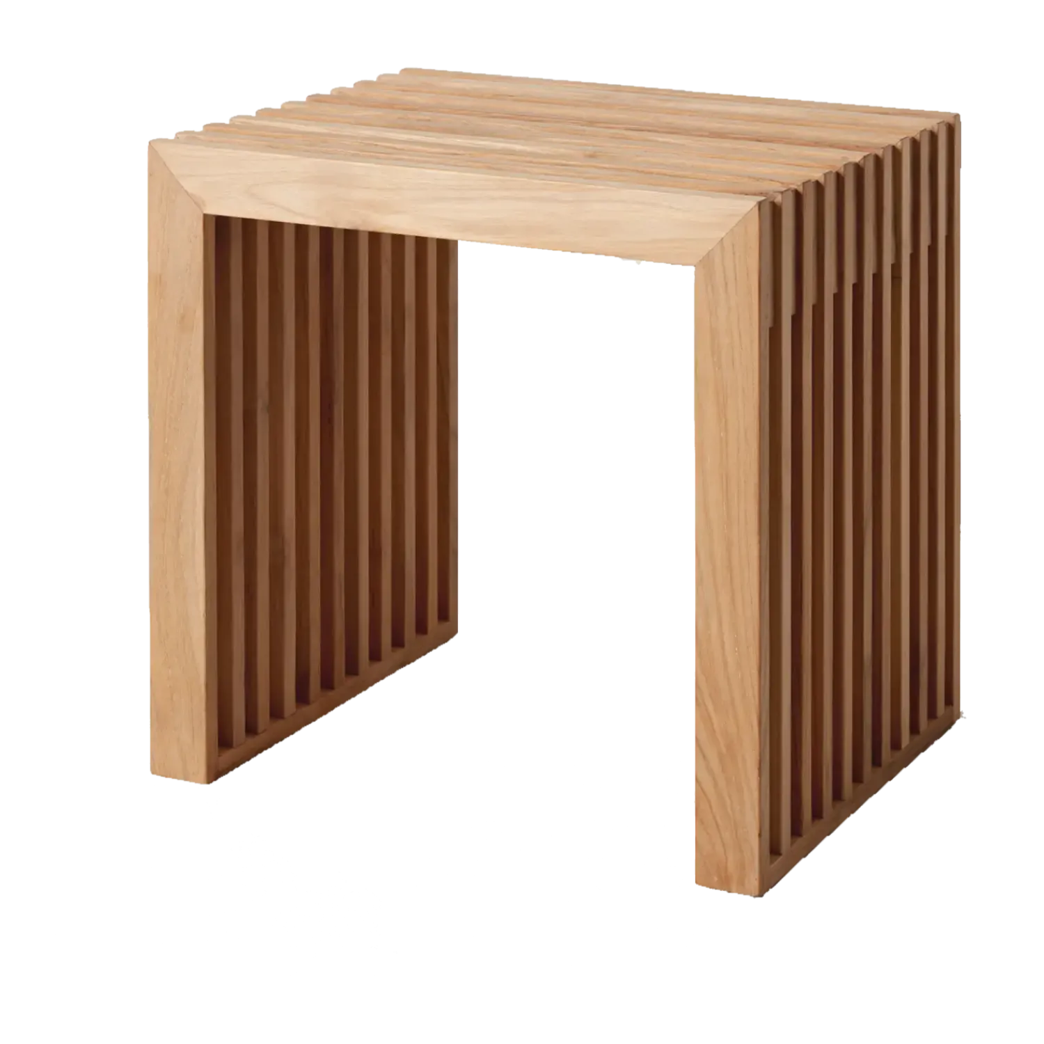 Sale Cinas - Rib skammel 45x35cm teak