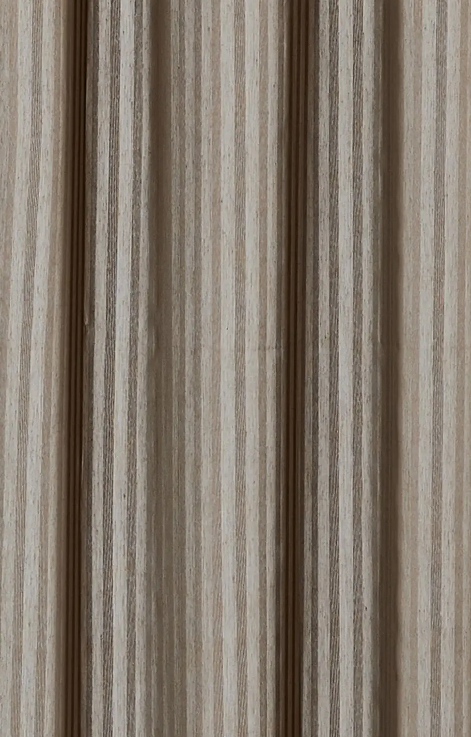 Best Compliments - Badeforhæng - Lines shower curtain w/eyelets 220 cm - Brun