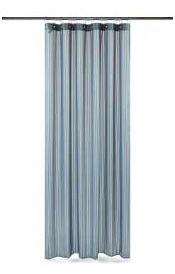 Discount Compliments - Badeforhæng - Lines shower curtain w/eyelets 220 cm - Sea blue