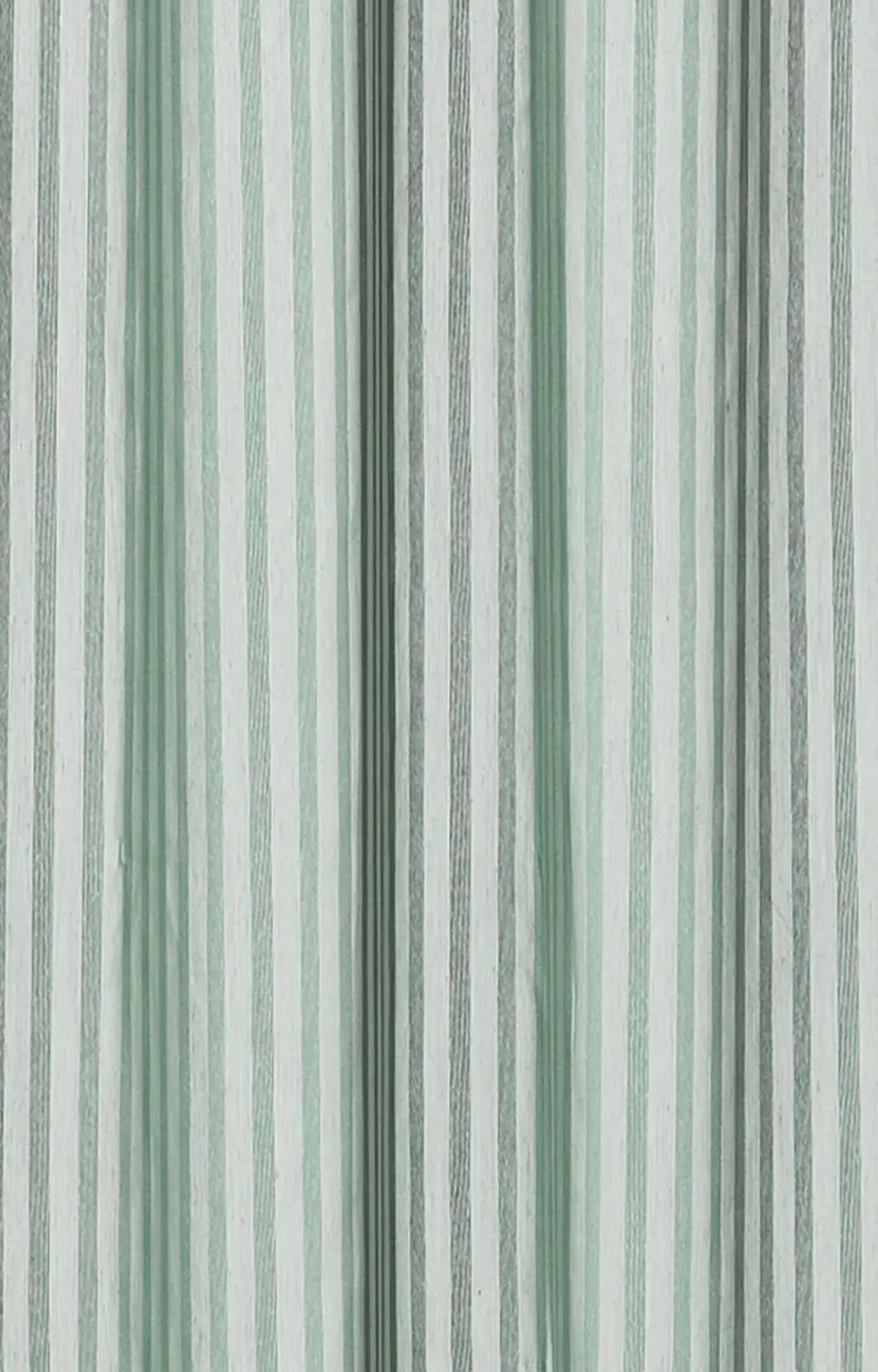 Clearance Compliments - Badeforhæng - Lines shower curtain w/eyelets 220 cm - Støvet grøn