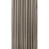 New Compliments - Badeforhæng - Lines shower curtain w/tape 220 cm - Brun