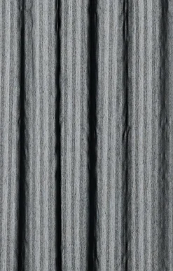 Compliments - Badeforhæng - Lines shower curtain w/tape 200 cm - Sort