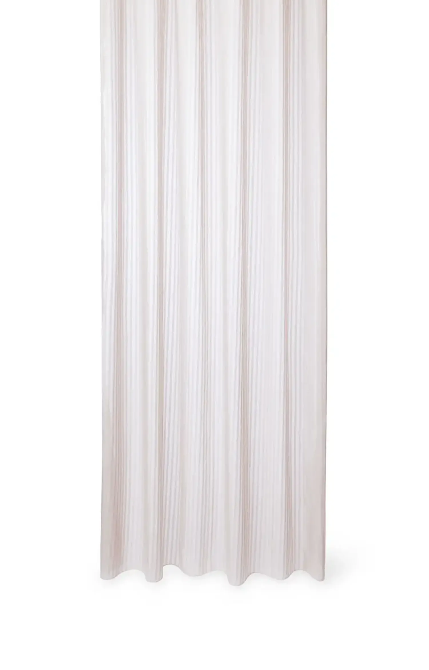 Best Compliments - Badeforhæng - Lines shower curtain w/tape 220 cm - Rose