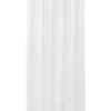 Outlet Compliments - Badeforhæng - Lines shower curtain w/tape 220 cm - Hvid