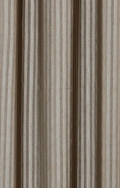 Outlet Compliments - Badeforhæng - Lines shower curtain w/tape 200 cm - Brun