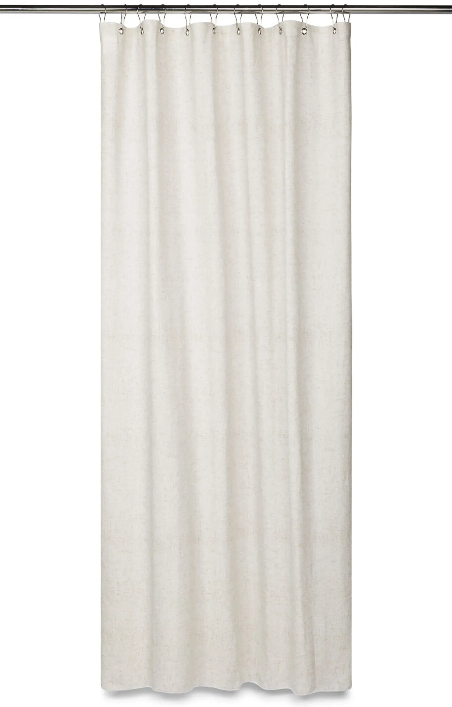 Outlet Compliments - Badeforhæng - Lino shower curtain w/eyelets 200 cm - Linen