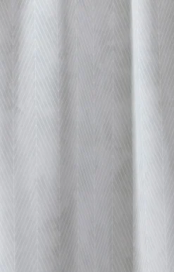 Outlet Compliments - Badeforhæng - Pine shower curtain w/tape 220 cm - Lys grå