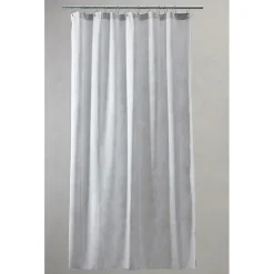 Sale Compliments - Badeforhæng - Pine shower curtain w/eyelets 220 cm - Lys grå
