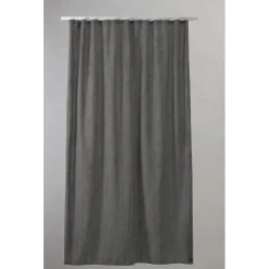 Clearance Compliments - Badeforhæng - Pine shower curtain w/tape 220 cm - Mørk grå