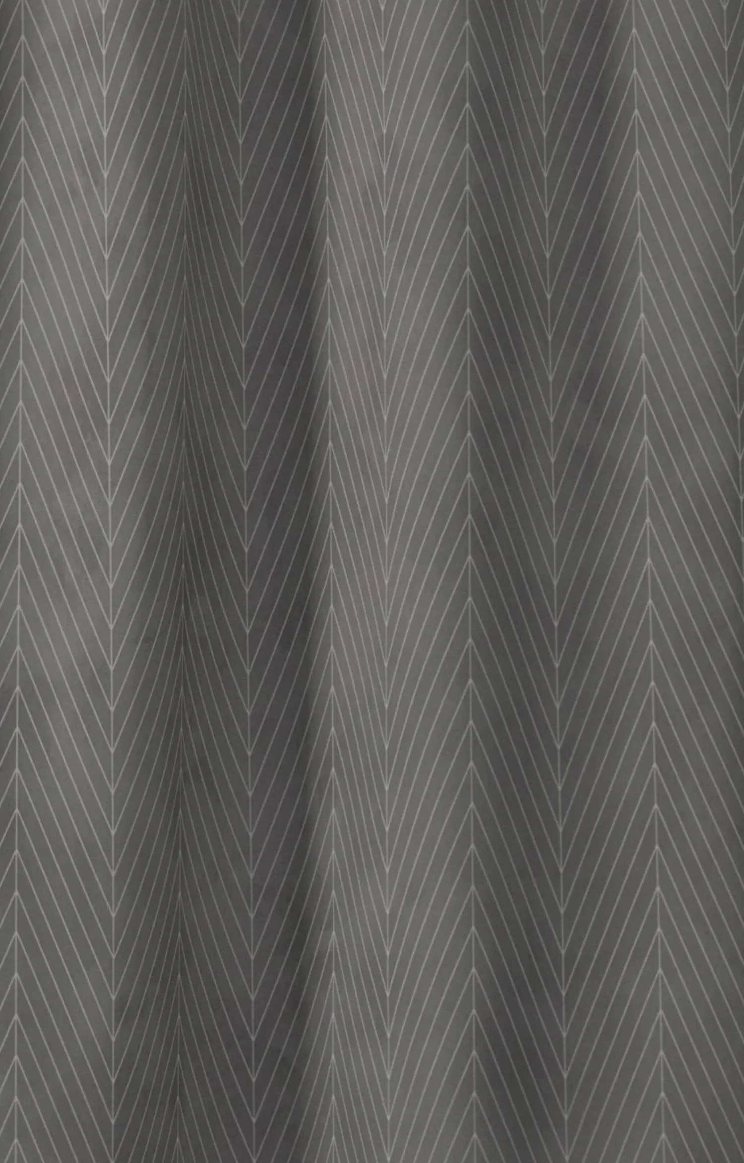 Clearance Compliments - Badeforhæng - Pine shower curtain w/tape 220 cm - Mørk grå
