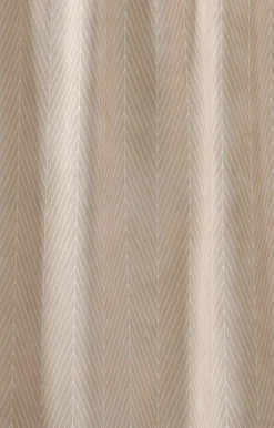 Best Compliments - Badeforhæng - Pine shower curtain w/tape 220 cm - Linen