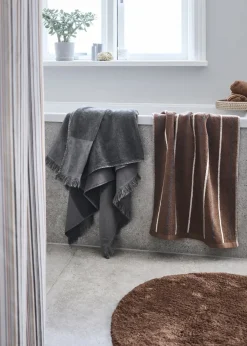 Clearance Compliments - Bademåtte - Loop Bath Mat dia. 75 cm - Ler