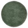 Hot Compliments - Bademåtte - Loop Bath Mat dia. 75 cm - Skovgrøn