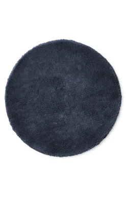 New Compliments - Bademåtte - Loop Bath Mat dia. 75 cm - Mørk blå