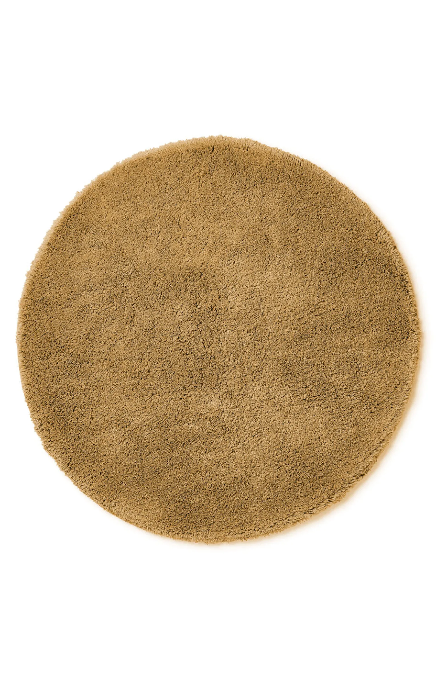 Sale Compliments - Loop Bath Mat dia. 75 cm - Ochre