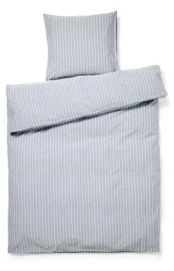 Online Compliments - Sengetøj - Blik Bed Linen 200x220/60x63 (2) cm - Blå