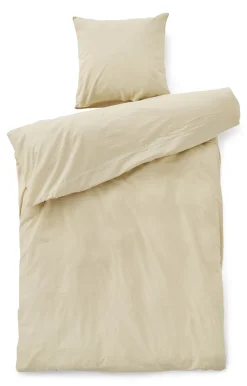 New Compliments - Sengetøj - Stone Bed Linen 140x200/60x63 cm - Champagne